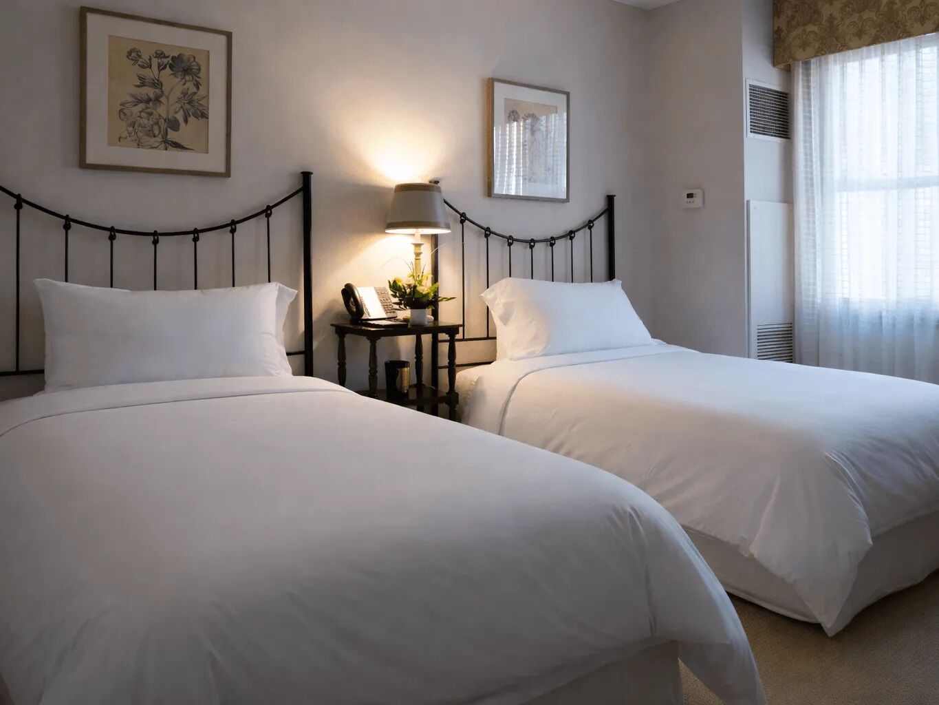 2 bedrooms, iron/ironing board, free WiFi, bed sheets
