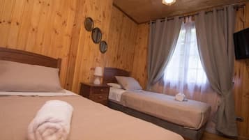 Chambre Double, vue montagne