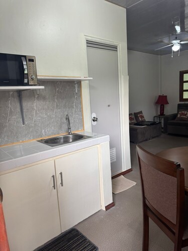 A relaxing location for a two bedroom cottage with full aircon and hot water