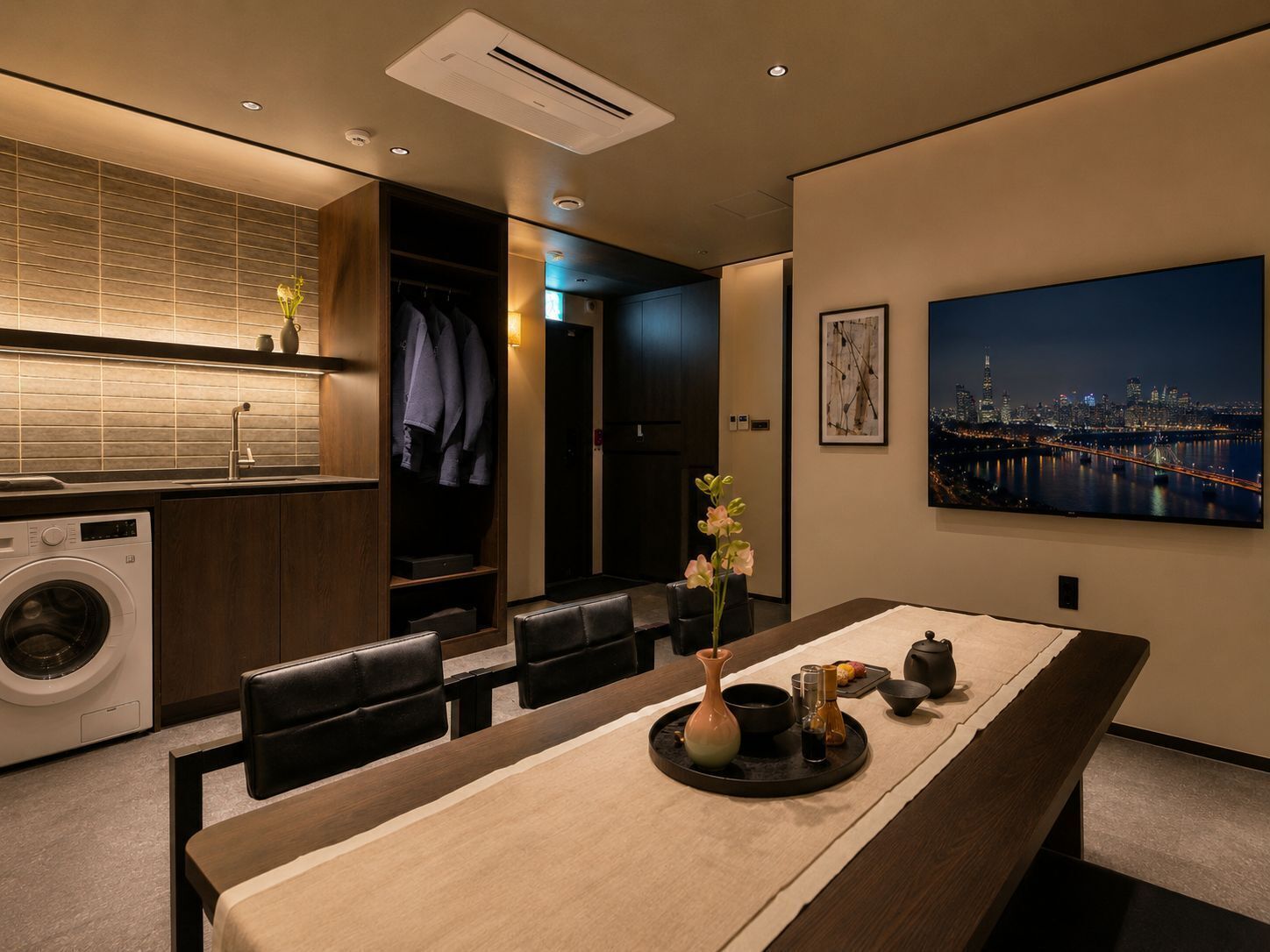 Deluxe 30N Only(30 nights for a one-night reservation) | ستائر تعتيم وتجهيزات عازلة للصوت وواي فاي مجانًا