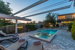 Pool - Villa mit Klimaanlage und Pool (Vižinada)