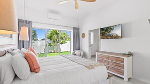 4 bedrooms, iron/ironing board, travel crib, WiFi