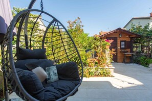 Terrace/patio - Holiday apartment mit Klimaanlage (Funtana)