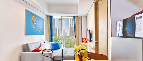 Appartement, 1 slaapkamer, uitzicht op de stad | Uitzicht vanuit de kamer