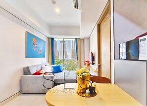 Huoneisto, 1 makuuhuone, kaupunkinäköala | Näkymä huoneesta