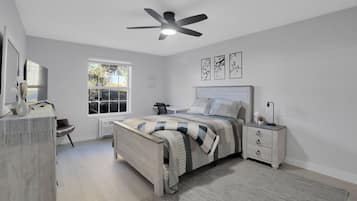 1 chambre, fer et planche Ă repasser, Wi-Fi, draps fournis