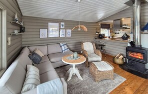 Smart TV, fireplace - Lovely home in Fjelberg with WiFi (Fjelberg)