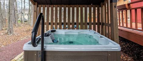 Bain à remous extérieur