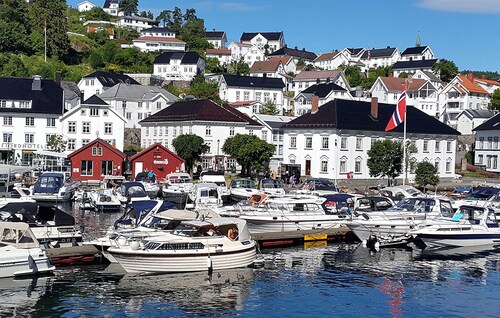 Maison de 3 chambres acceptant les animaux domestiques à Tvedestrand