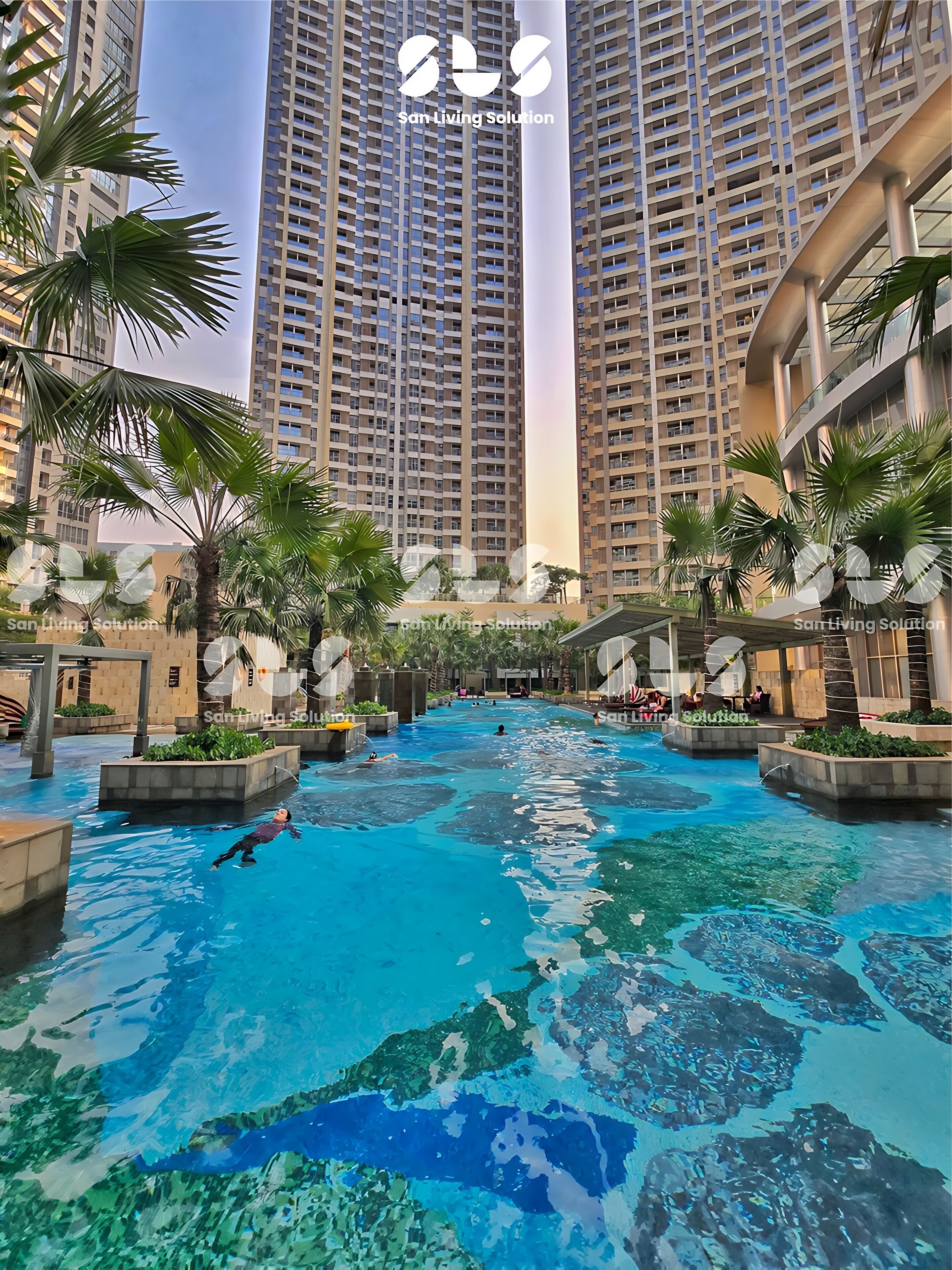 Kolam renang terbuka 