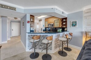 Interior - NEW Listing! Direct Oceanfront 2/2 | Private Balcony | Heated Pool & Garage Parking (Ormond Beach)