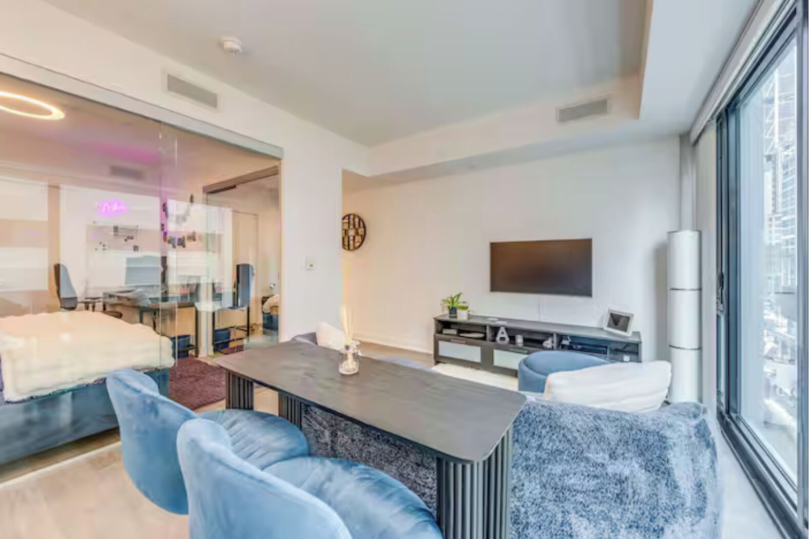 Suite de luxe, vistes a la ciutat | Sala d'estar