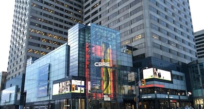 Toronto Condo in front of Eglinton/Yonge Subway station