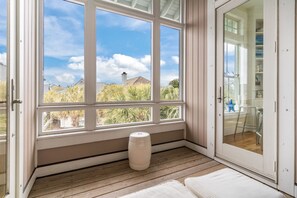 Interior - Charming Harbour Village home with marina-front views, ocean views, and creek views all in one! (Bald Head Island)