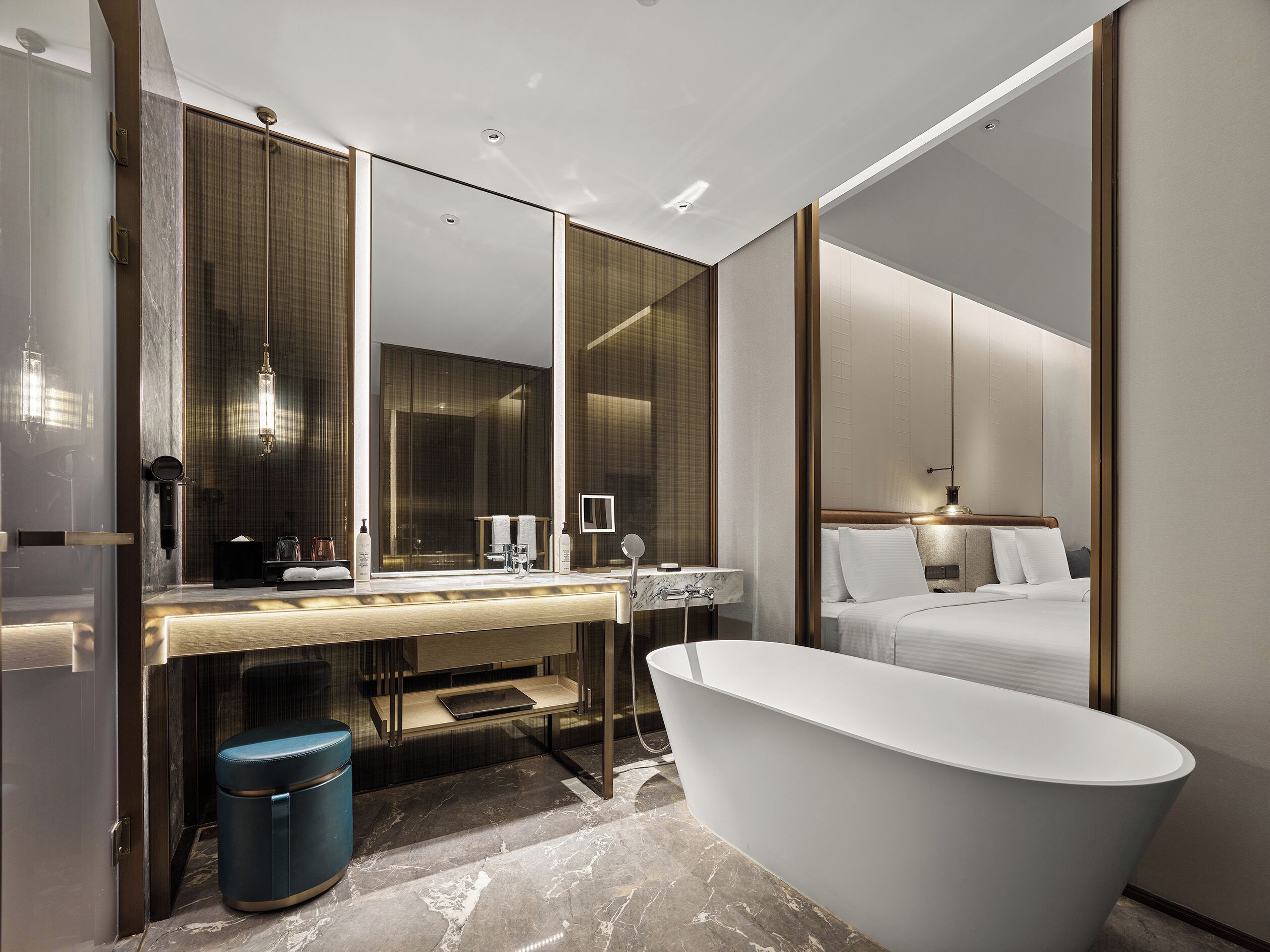 基础单人房, 阳台, 花园景观