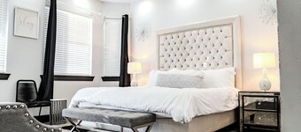 Modern upscale home with an amazing kitchen.