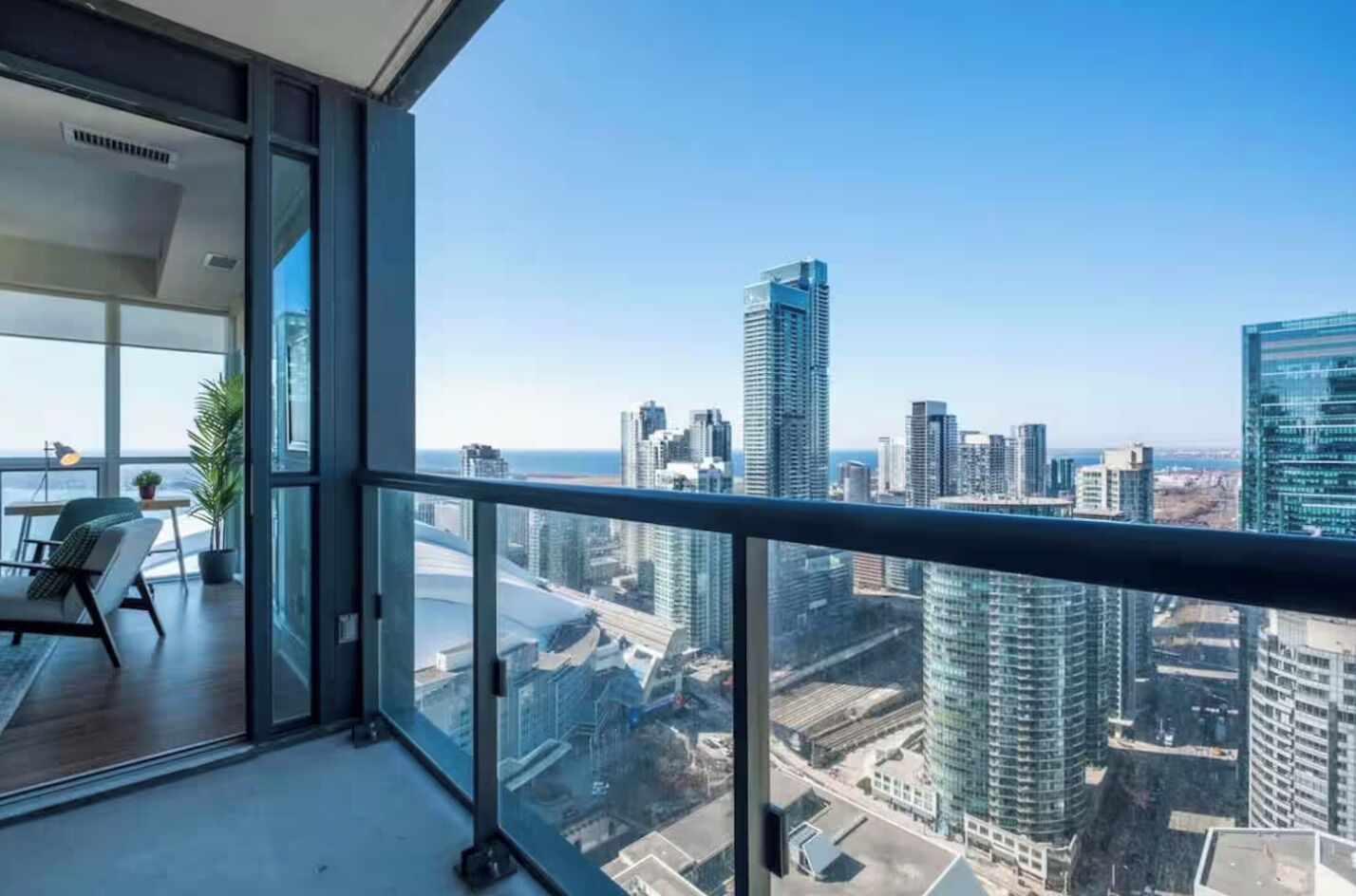 Vue depuis le balcon