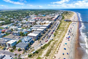 Beach nearby - Beachside Retreat, Steps from the Beach | Heated Pool Access (Tybee Island)