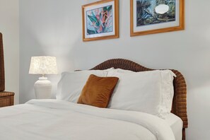 2 bedrooms, iron/ironing board, free WiFi, bed sheets - Beachside Retreat, Steps from the Beach | Heated Pool Access (Tybee Island)