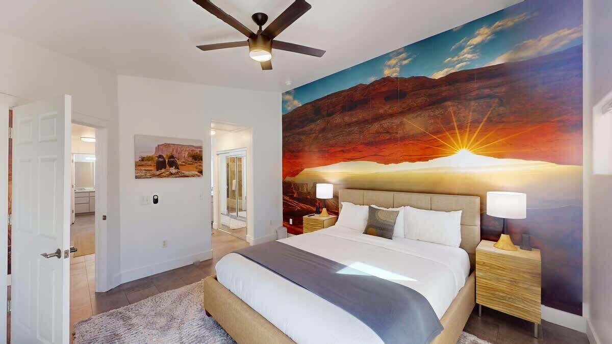 3 chambres, fer et planche à repasser, Wi-Fi gratuit, draps fournis