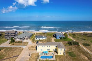 Exterior - Papa's Legacy - 5 BR Semi-Oceanfront Home w/Private Pool & Ocean Views (Southern Shores)