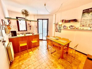 Dining - Bilo Adriano with terrace and garage near the sea (Marcelli)