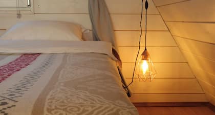 Charming AFrame Aqua villa with mointain view in Almaty