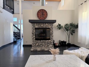 Interior - Modern Chalet with Breathtaking Rim of the World Mountain and City Lights Views (Running Springs)