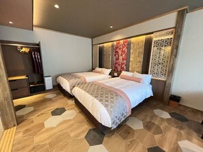 ห้องซูพีเรียสำหรับสี่ท่าน, ปลอดบุหรี่ | ตู้นิรภัยในห้องพัก, ผ้าม่านกันแสง, Wi-Fi ฟรี