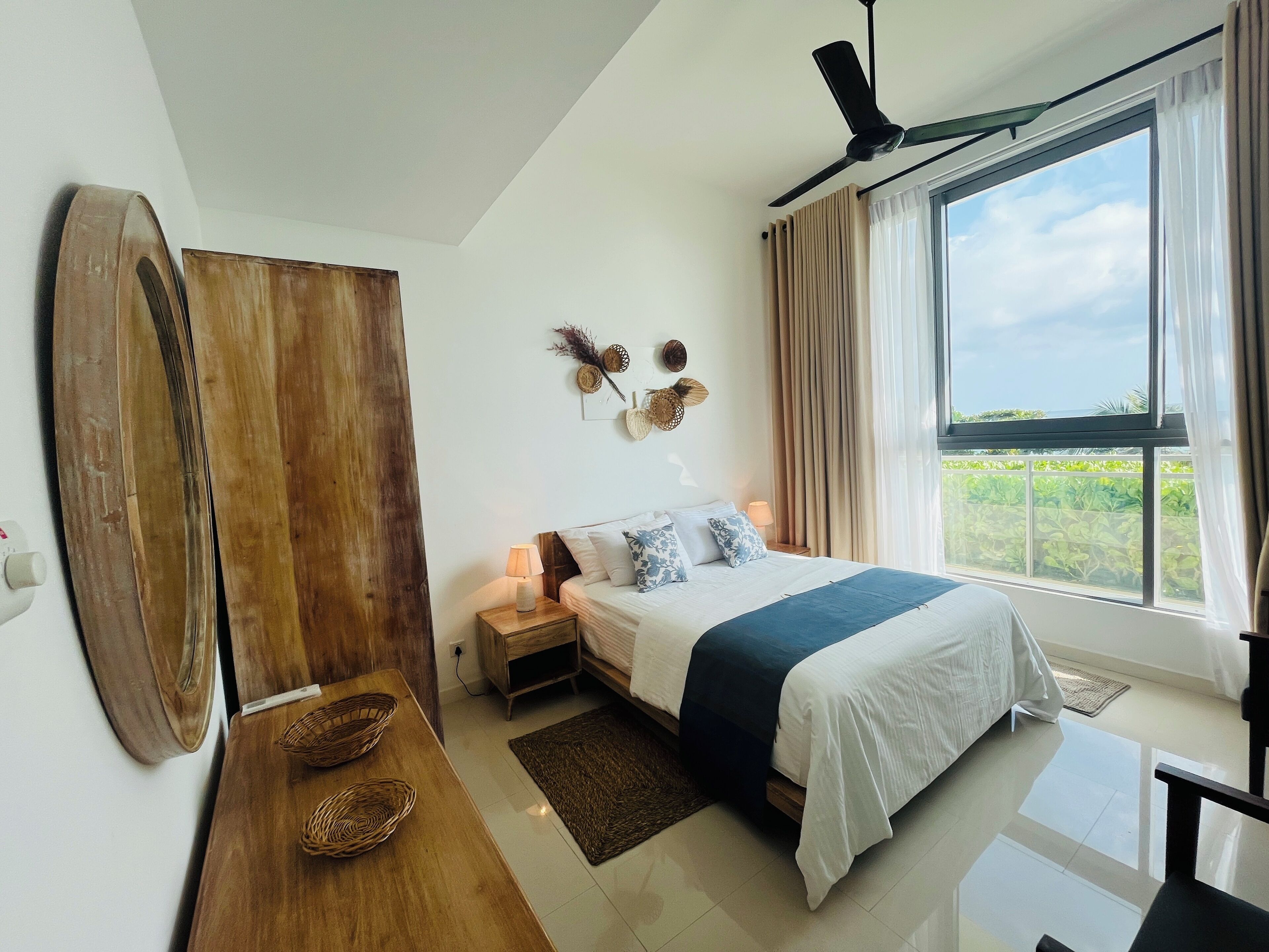 Apartment, 2 Bedrooms, Ocean View | In-room safe, iron/ironing board, free WiFi