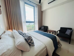 Apartment, 2 Bedrooms, Ocean View | In-room safe, iron/ironing board, free WiFi - C-5 Oceanfront Condos  (Galle)