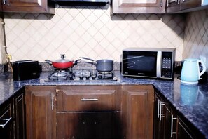 尊榮公寓, 陽台, 城市景觀 | 私人廚房