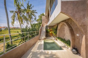 Deluxe Apartment, 1 Bedroom, Ensuite, Pool View | View from room - Didi Apartment Seseh (Munggu)
