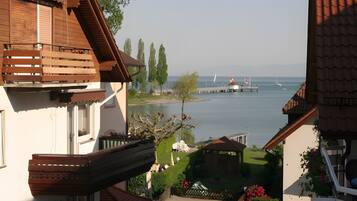 Blick von der Unterkunft