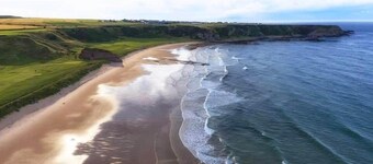 Beachfront Scottish Retreat | Cosy Whisky Snug + Stunning Views