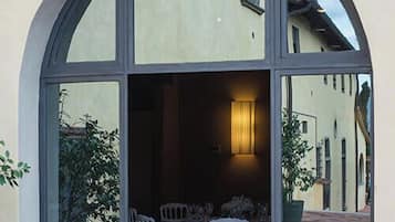 Fassade der Unterkunft