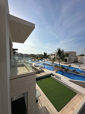 Pool - Cozy Studio in Riviera Hawana Salalah (Taqah)