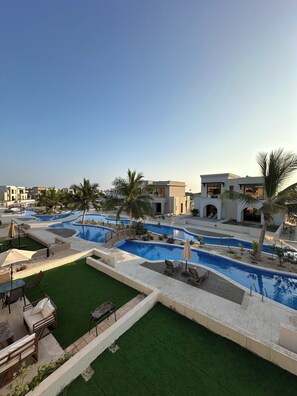 Pool - Cozy Studio in Riviera Hawana Salalah (Taqah)