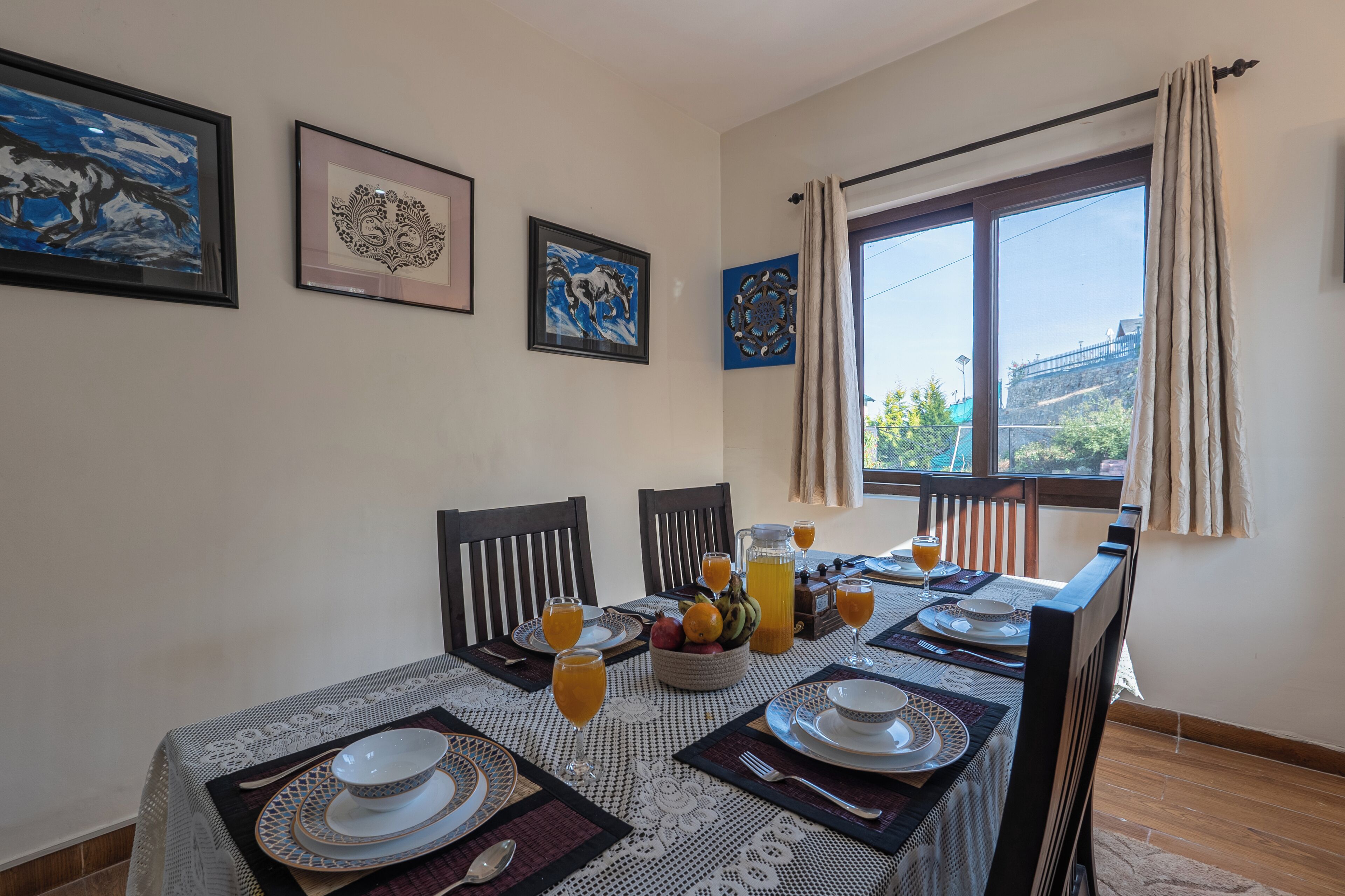 Luxury Villa, Hill View | Dining