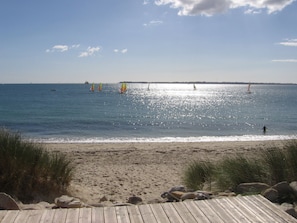 A la platja