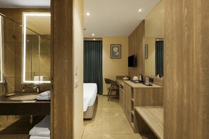 1 habitación, escritorio, wifi gratis y ropa de cama 