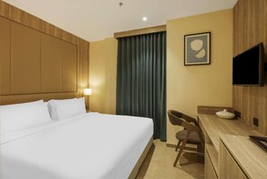 1 habitación, escritorio, wifi gratis y ropa de cama 