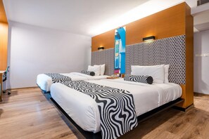 1 slaapkamer, een bureau, gratis wifi, beddengoed