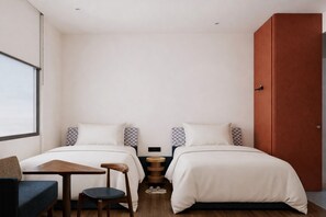 Basic Twin Room, City View