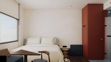 Basic Double Room, City View | Desk, free WiFi
