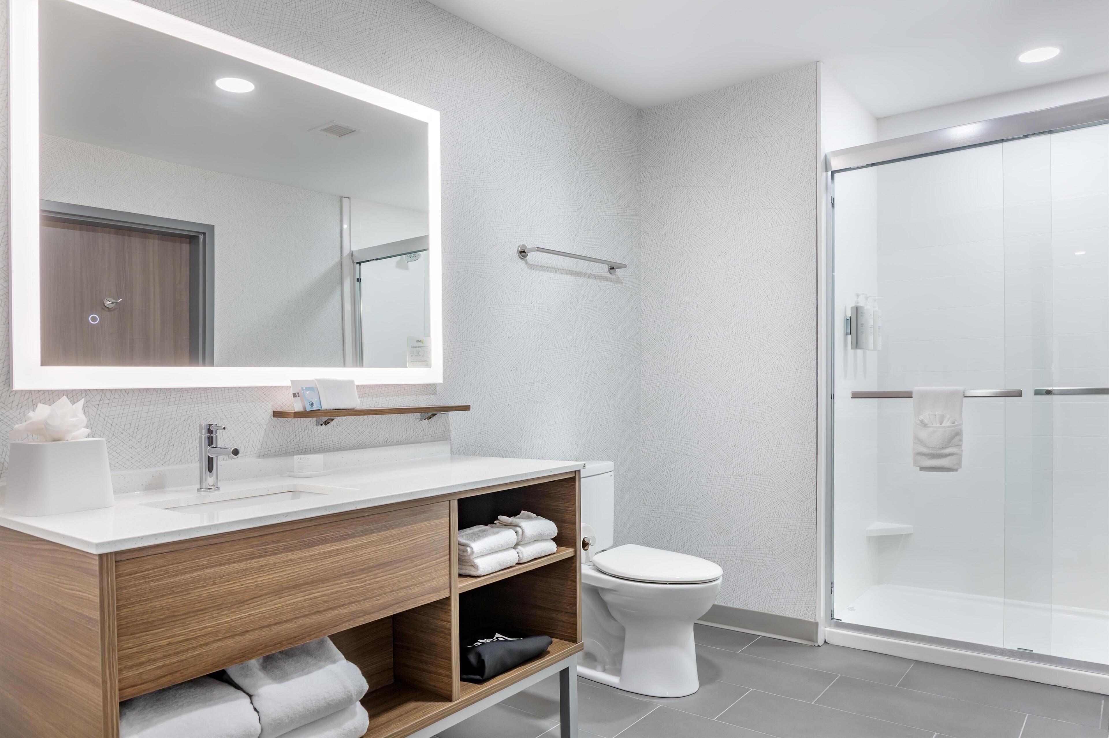 Douche de la salle de bain