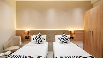 1 slaapkamer, een bureau, gratis wifi, beddengoed