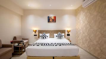 1 slaapkamer, een bureau, gratis wifi, beddengoed