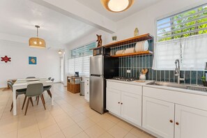 Fridge, microwave, stovetop, coffee/tea maker - Walkable Rincón Paradise near Plaza & Beaches w/ Carport (Rincon)