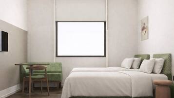 Basic Twin Room, City View